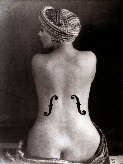 Скрипка Ингре - Ман Рэй (1924)