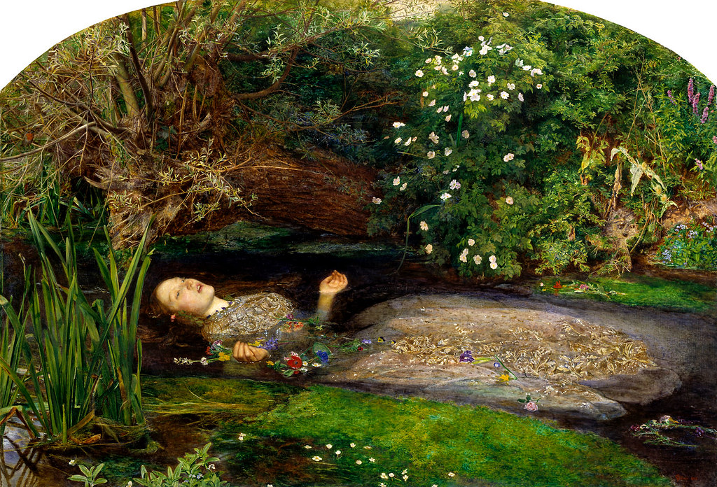 &apos;Ophelia&apos; Sir John Everett Millais, 1851-1852