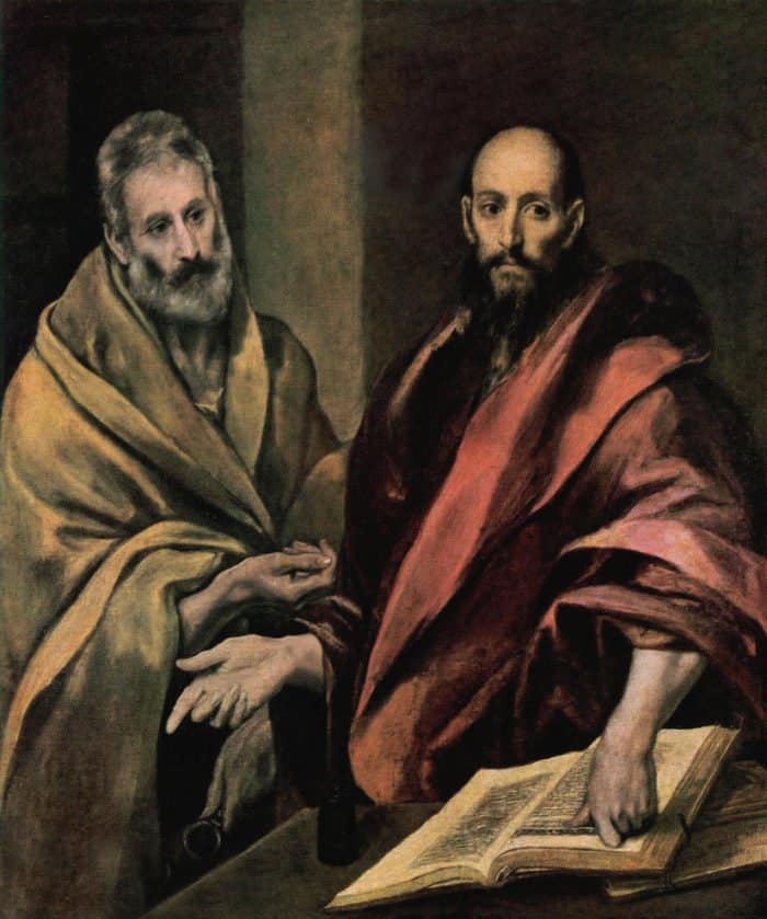 'Апостолы Петр и Павел' Эль Греко