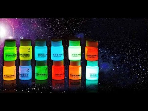 Glow in the dark paint