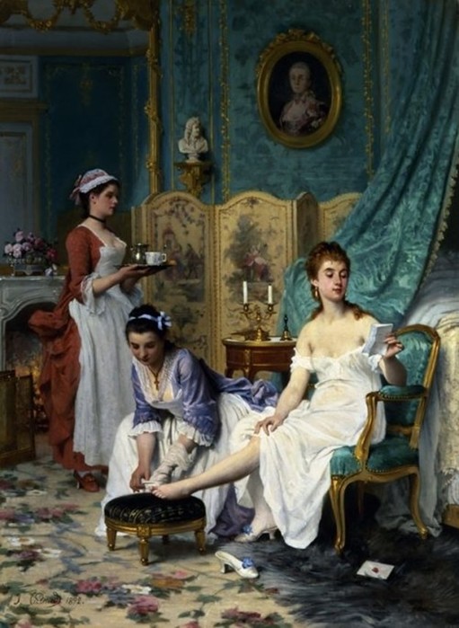 Художник Жозеф Каро (Joseph Caraud)