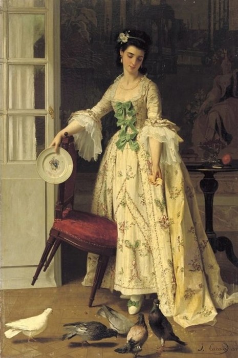 Художник Жозеф Каро (Joseph Caraud)