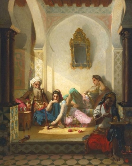 Художник Жозеф Каро (Joseph Caraud)