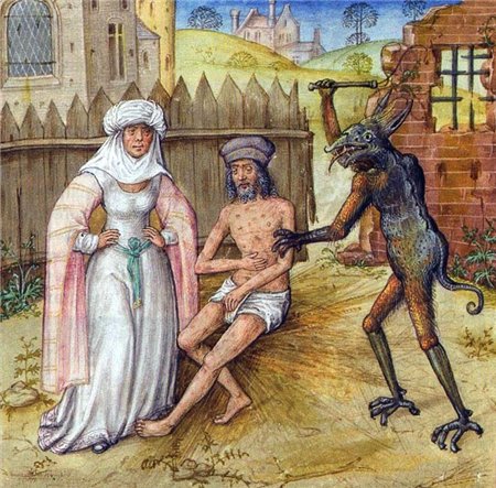 10 Иов и сатана 15 век