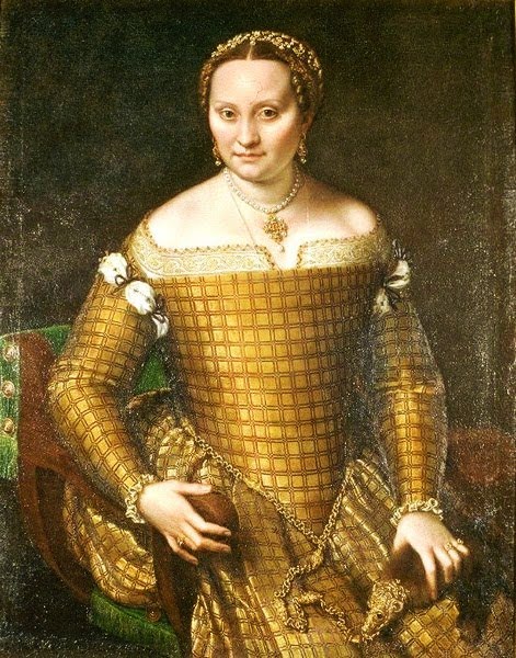Софонисба Ангиссола Портрет матери Бьянки Понзони 1557