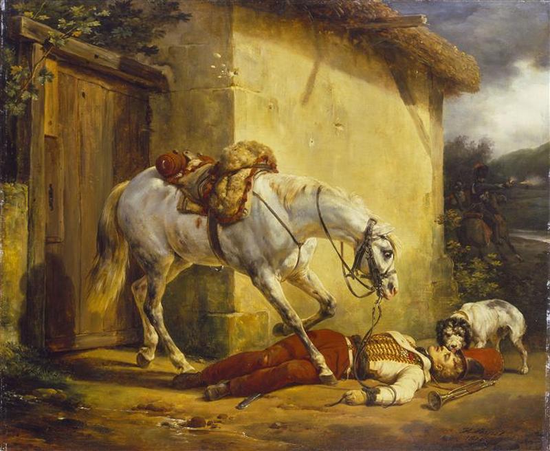 Убитый трубач 1819 О Верне Лонд кол wallace