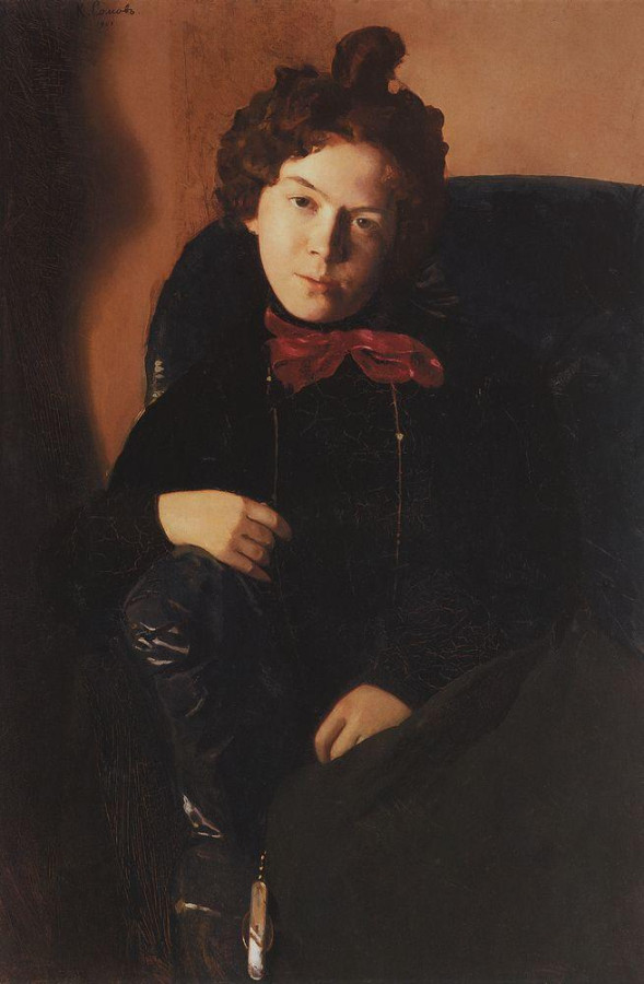 Портрет А.П.Остроумовой. 1901