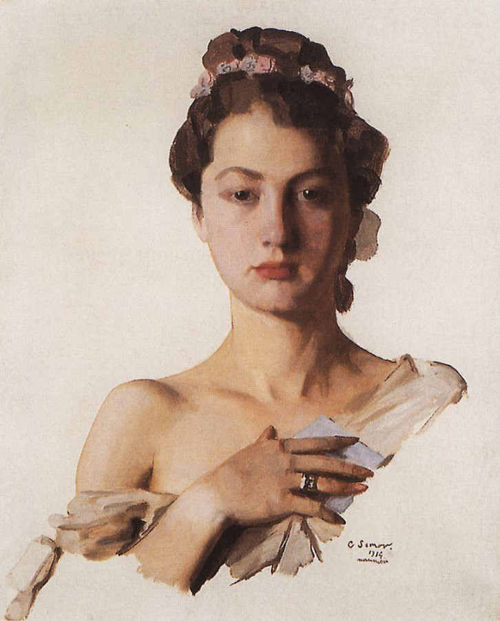 Портрет Александры Левченко. 1934