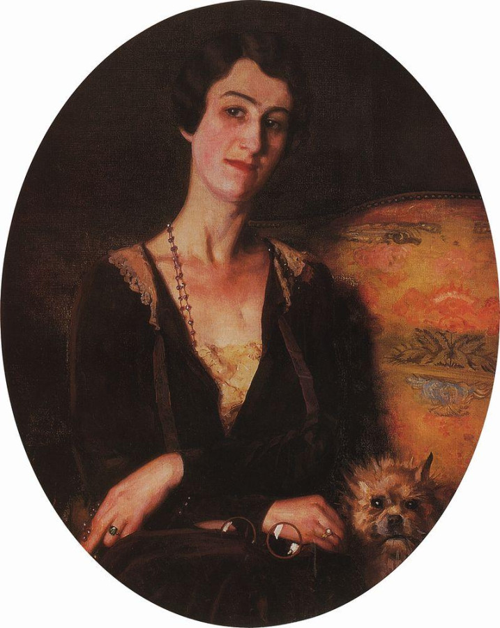 Портрет Е.С.Питс-Билибиной. 1926