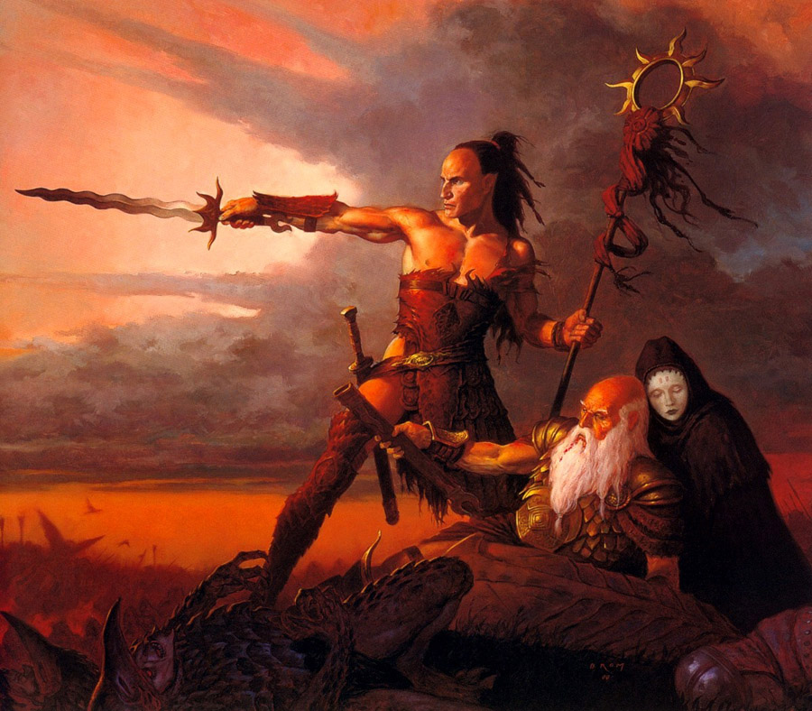 The kings sword - G. Brom