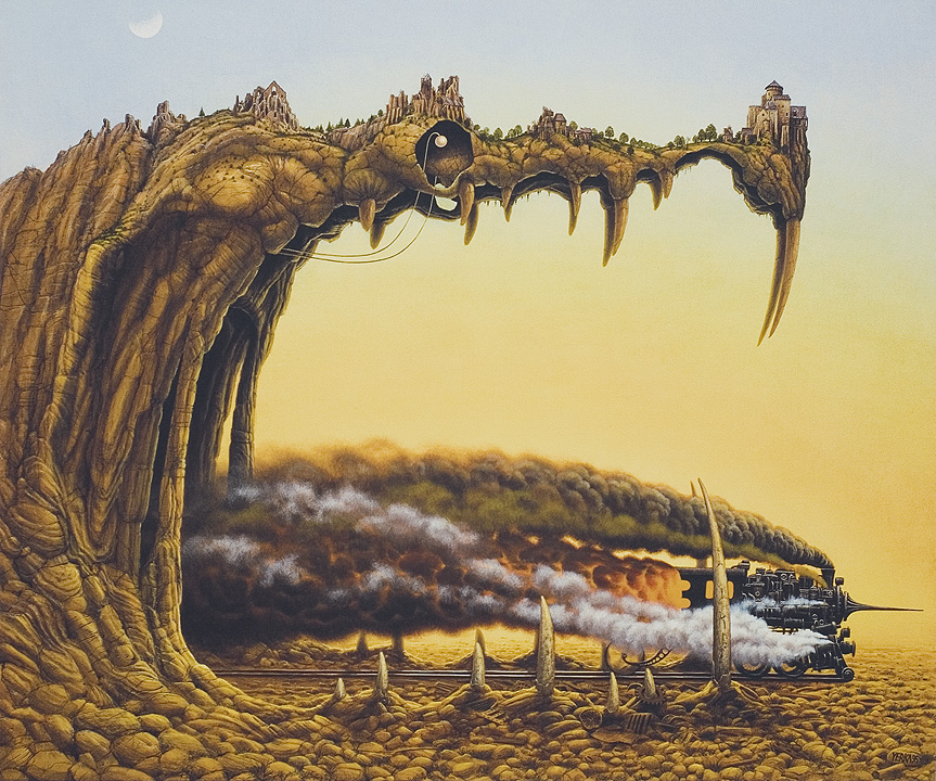 Jacek Yerka - Dragon&apos;s pleasure