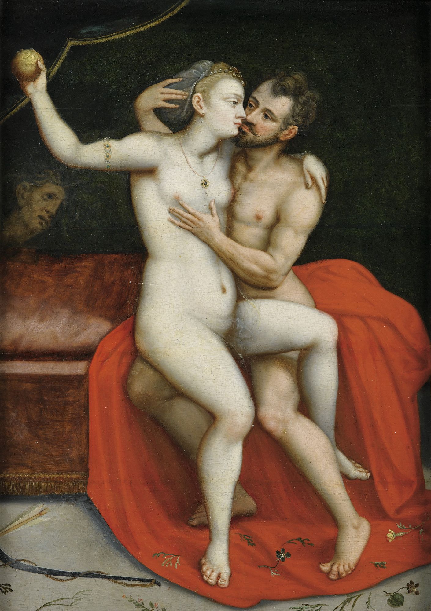 Frans Floris, ок.1516-1570 (круг). Марс и Венера. 69 х 49.5 см. Частная коллекция