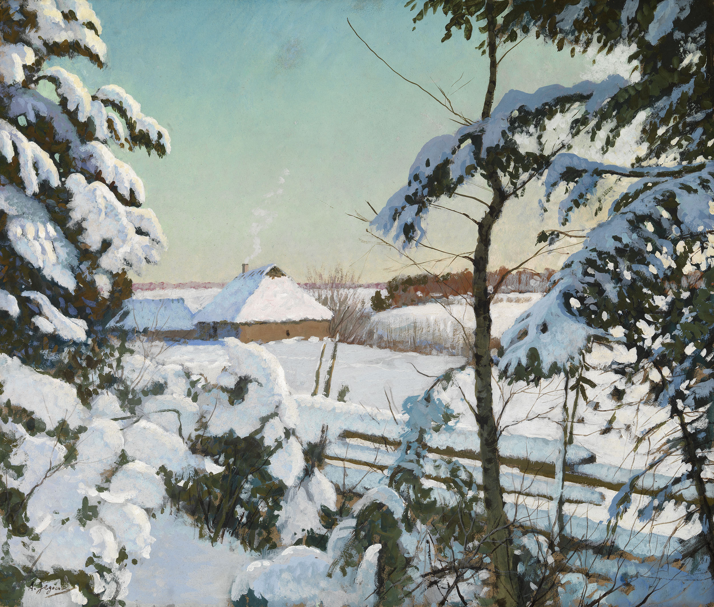 EGOROV, ANDREI Winter Landscape 2