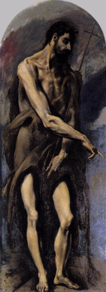 19 Эль Греко Святой Иоанн Креститель, 1577-79