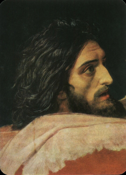 31 Вячеслав Иванов Голова Иоанна Крестителя (фрагмент картины Явление Христа народу), 1837___1857