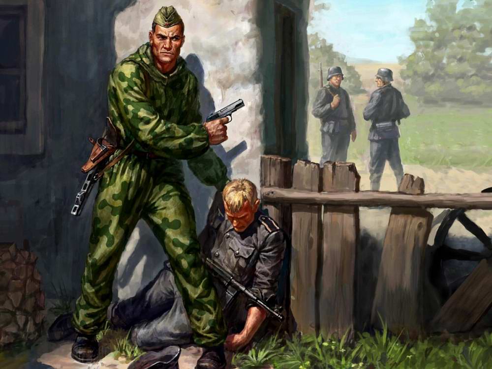 Советский разведчик в тылу врага