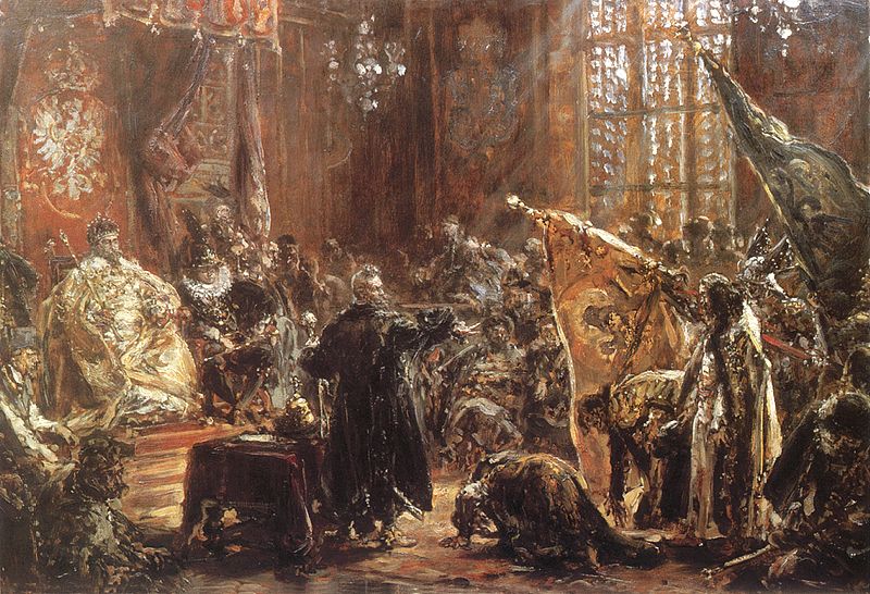 Shuyski Tsar at the Sejm in Warsaw Ян Матейко 1892