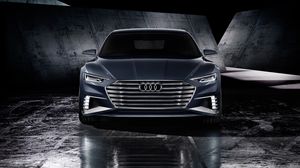 Превью обои audi, prologue, avant, 2015, концепт, вид спереди