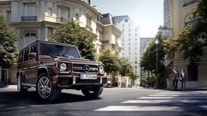 Превью обои mercedes, amg, g63, w463, гелендваген