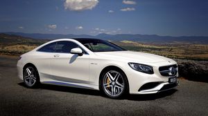 Превью обои mercedes-benz, s 63, amg, coupe, au-spec, c217, 2015