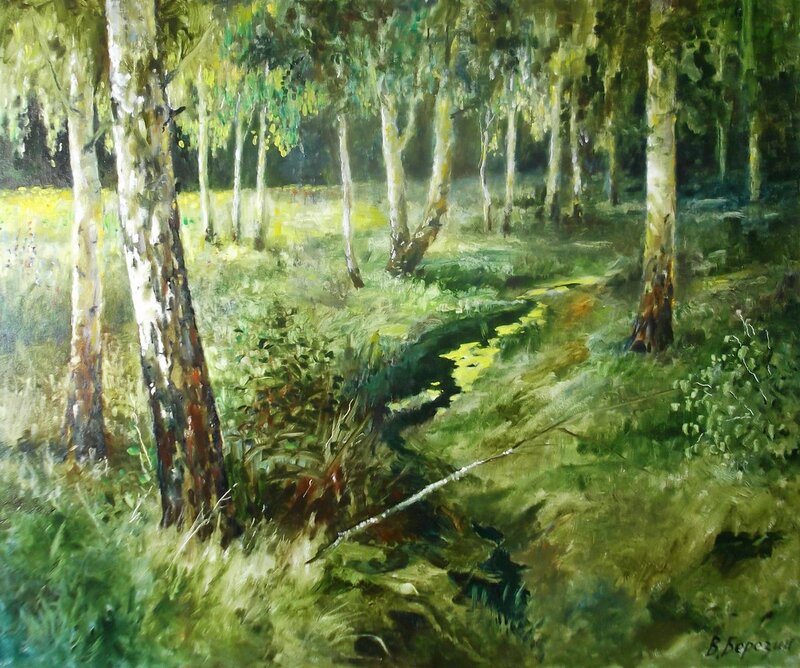 Природа в живописи Владимира Березина