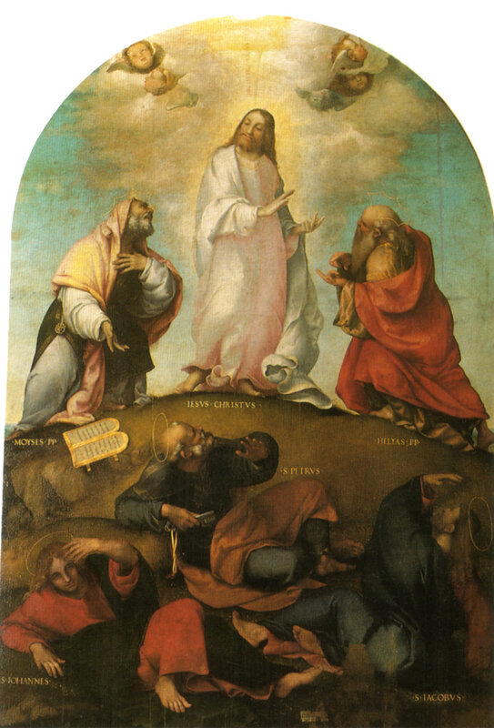 Lorenzo Lotto - Trasfigurazione di Cristo