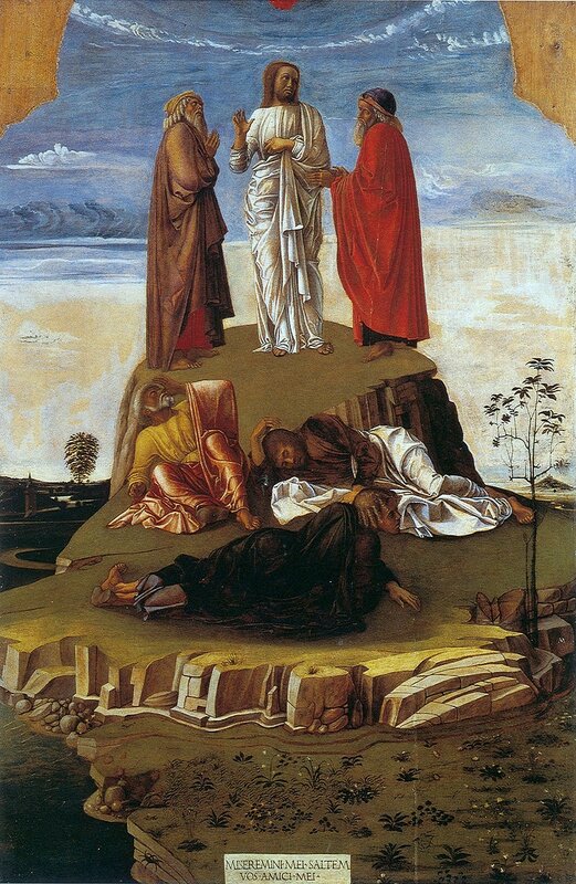 Giovanni Bellini. Trasfigurazione di Cristo