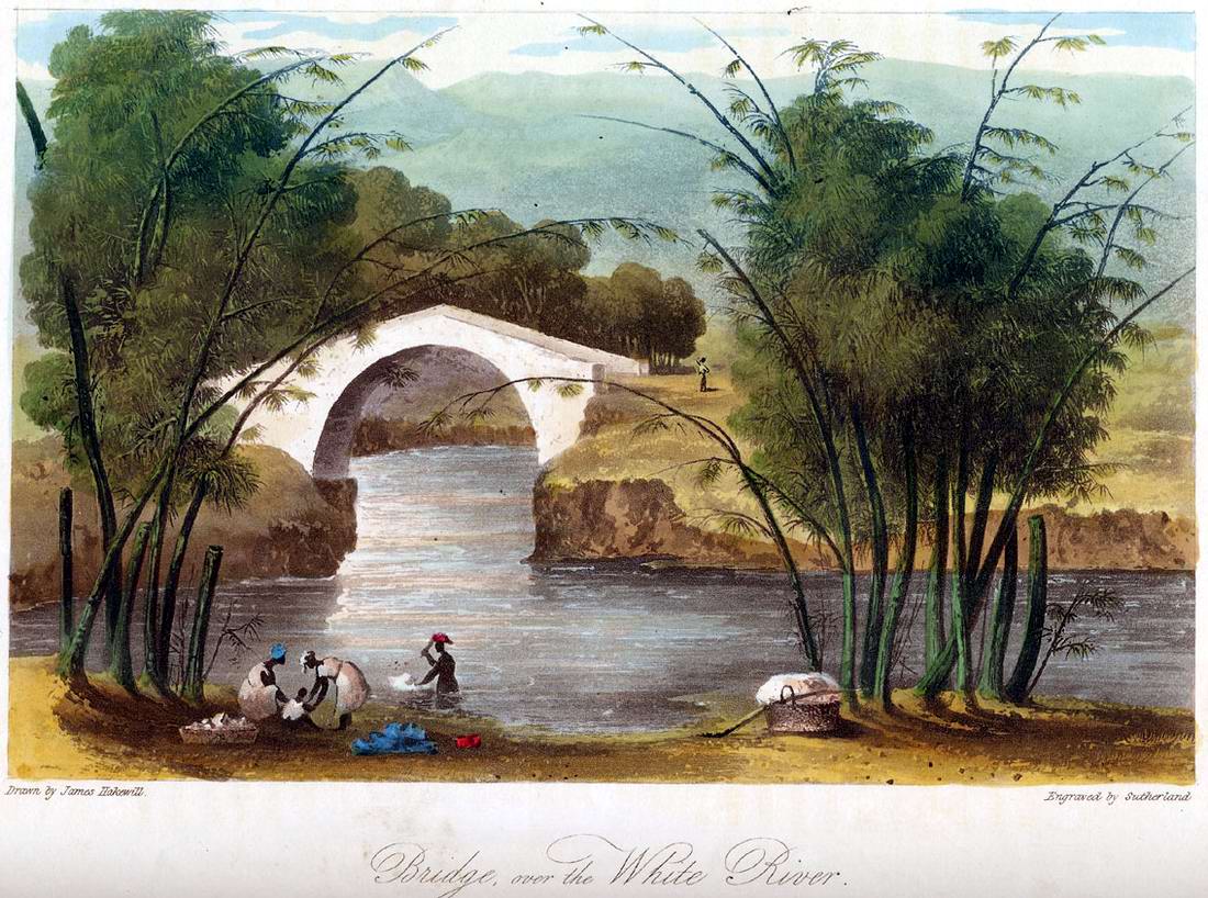 Рабыни - прачки (Ямайка, 1820 год)
