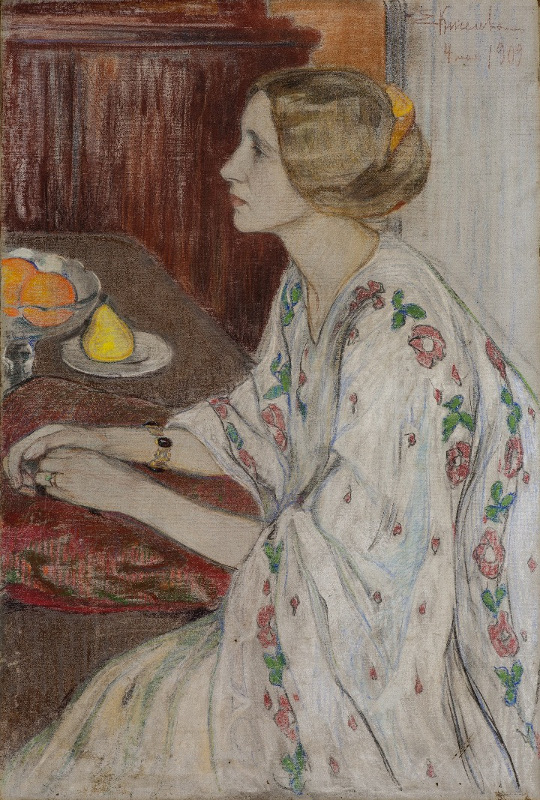 Портрет Лизы. Елена Киселёва 1909