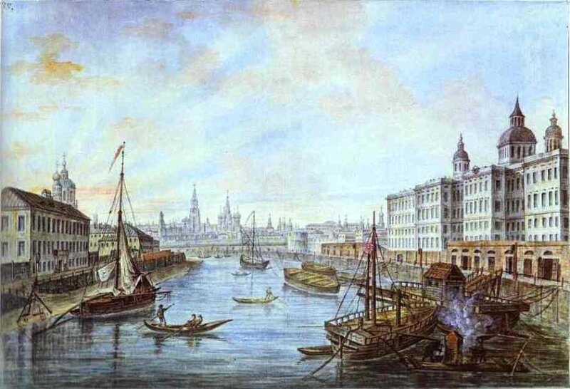 Приютская больница в Москве.1800