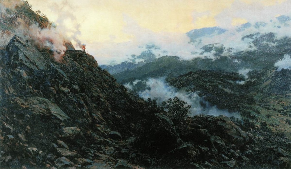 Старый Сурамский перевал 1891 холст масло 127 х 210 см ГТГ.jpg