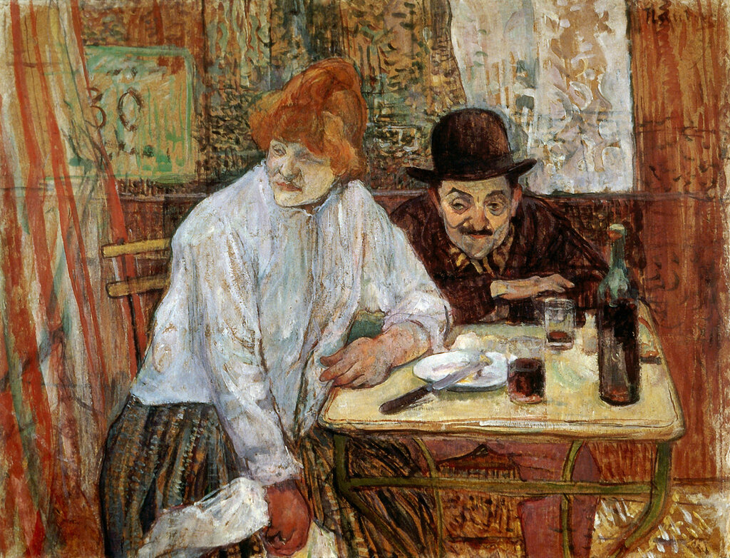 The Last Crumbs (also known as A la Mie) - 1891 - Museum of Fine Arts - Boston - Painting oil on cardboard.jpg
