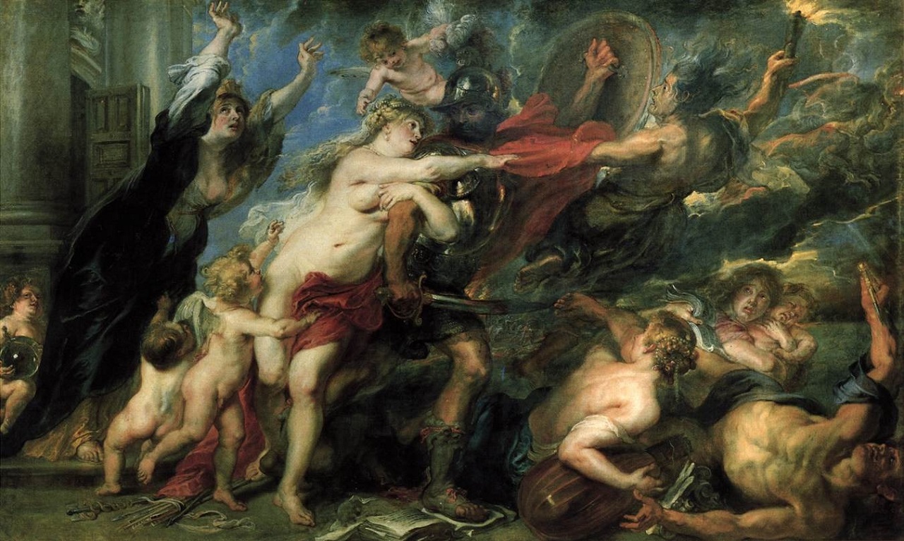 The Consequences of War, 1637-1638, by Peter Paul Rubens (1577-1640)