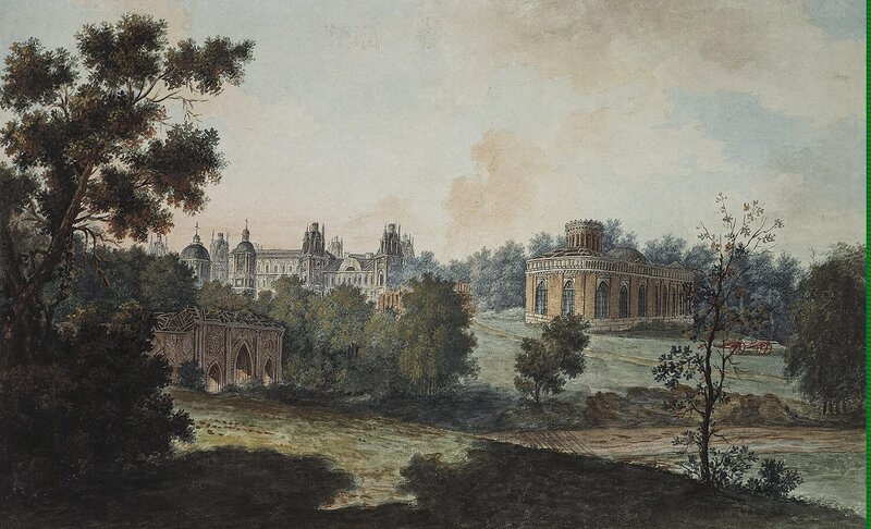 Alexeyev Fiodor - Panoramic View of Tsaritsyno - JRR-6791