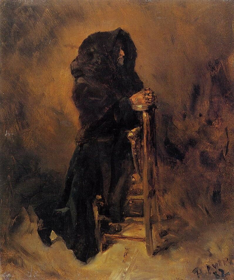 Woman in Prayer - 1882 - PC - Painting - oil on canvas.jpeg