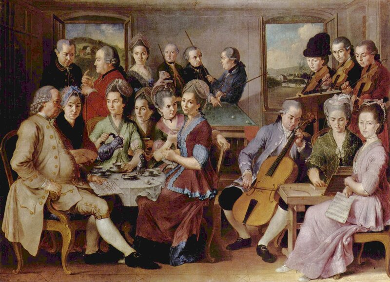 Януариус Цик, «Семья Реми», 1776 г.