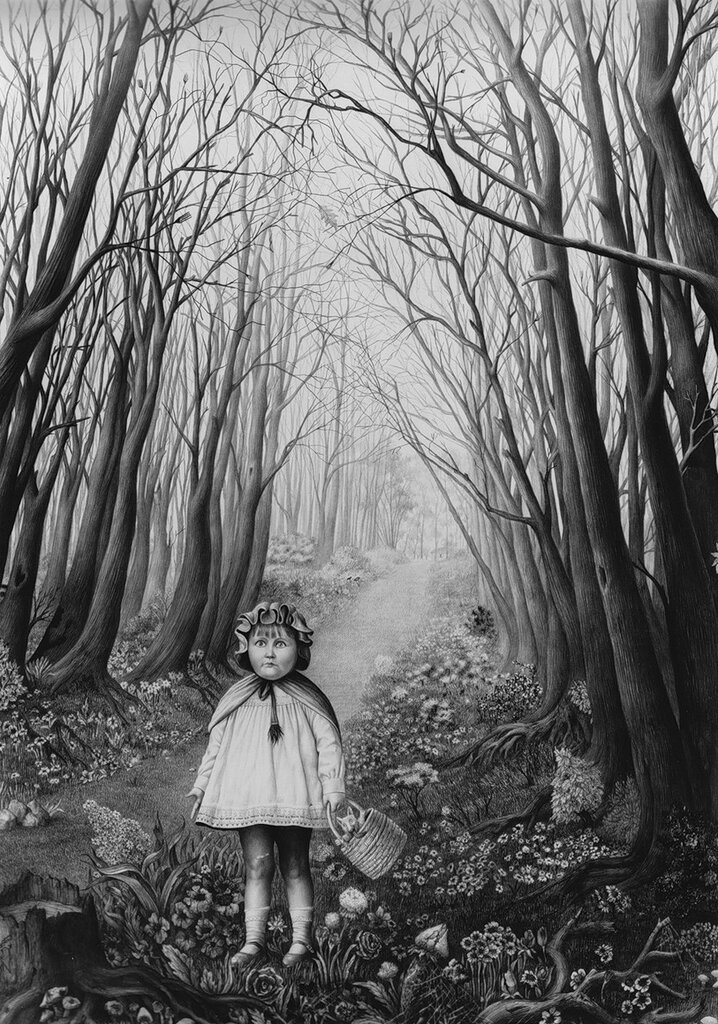 Мир скелетов - художница Laurie Lipton