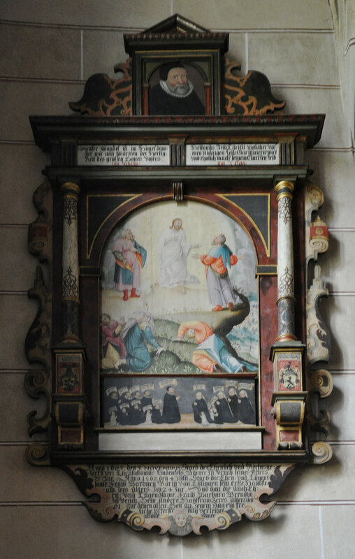 Bad Urach St Amandus Epitaph Chrisostomus Lindenfels