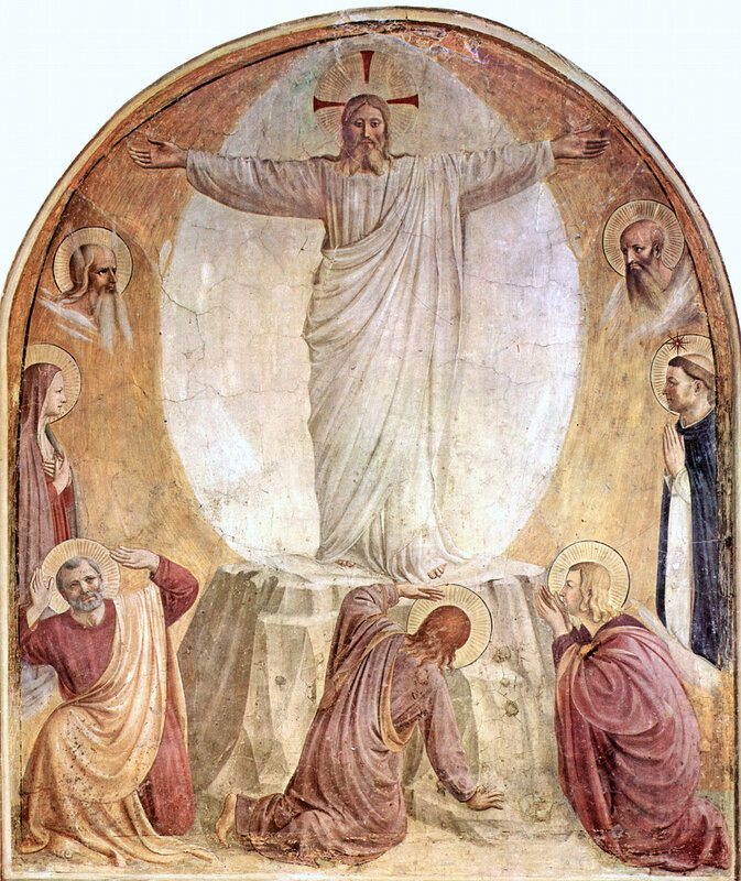 Transfiguration by fra Angelico (San Marco)