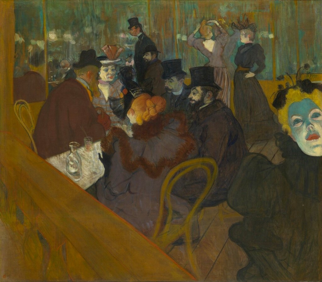 At the Moulin Rouge - 1892 - Art Institute of Chicago - Painting - oil on canvas.jpg