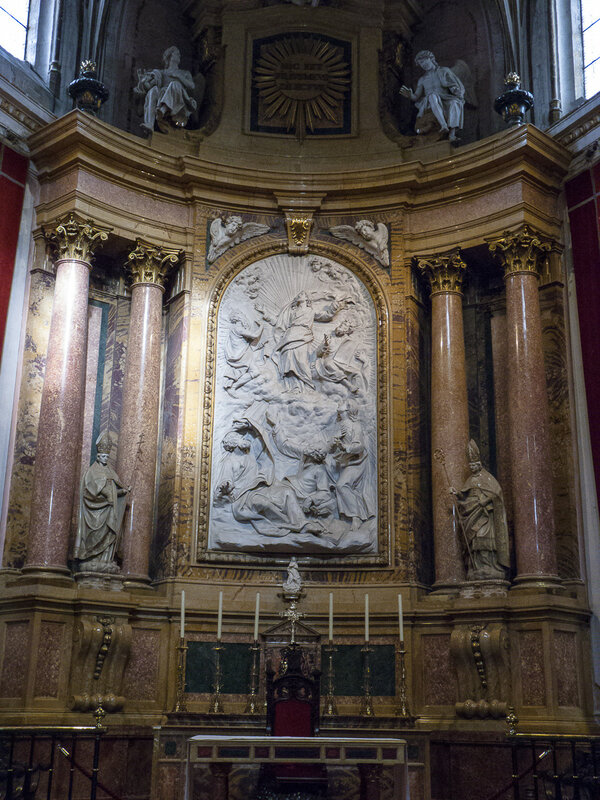 Main altar of the Cathedral of Zamora