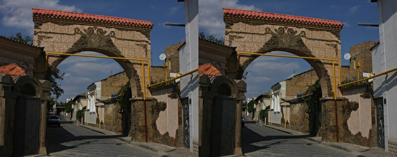 Евпатория. Стереопара, перекрёстная стереопара, 3D, X3D, стерео фото, crossstereopairs, stereo photo, stereoview