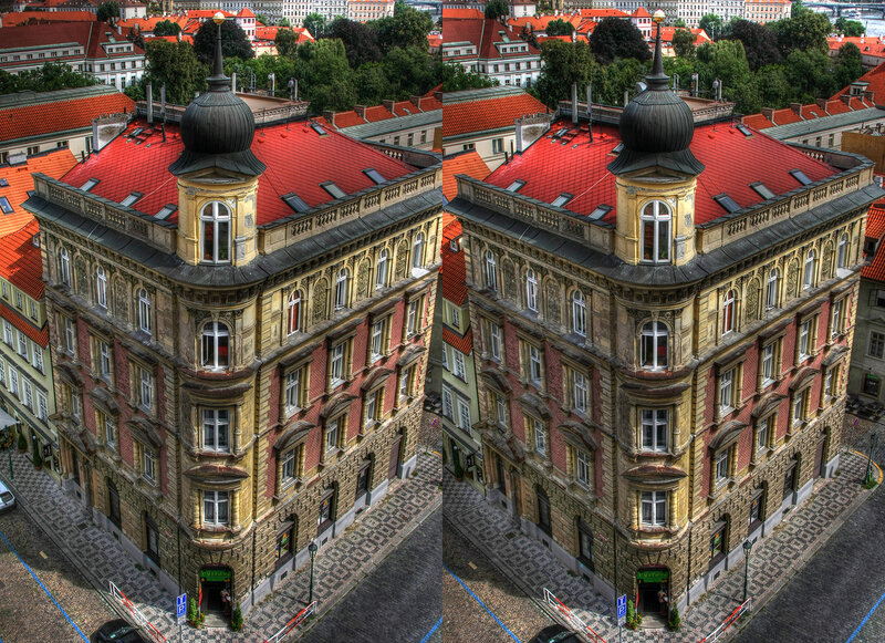 Прага 3d crossstereopairs stereo photo stereoview x3d перекрёстная стереопара стереопара стерео фото