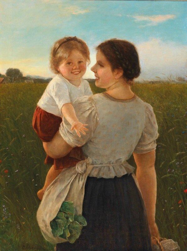 Carl von Bergen, Радость материнства (Joy of Motherhood)