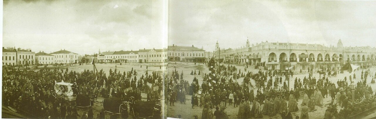 1901. Похороны городского Главы И.К. Цыпулина 12 мая в Калуге