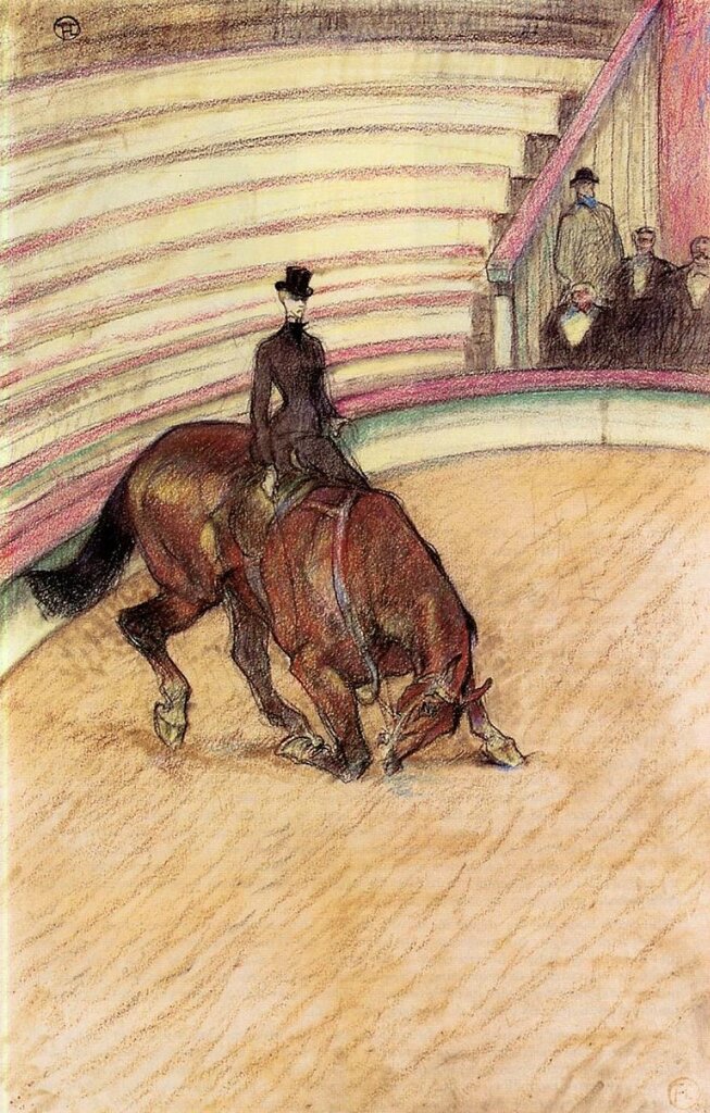 At the Circus - Dressage - 1899 - Private collection.jpg