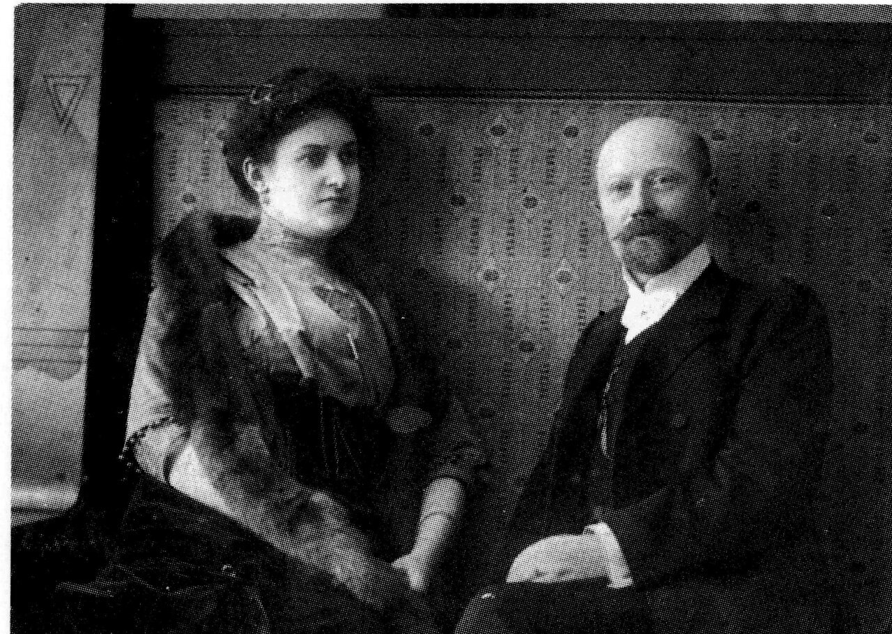 1900. М.А. Антипин с супругой