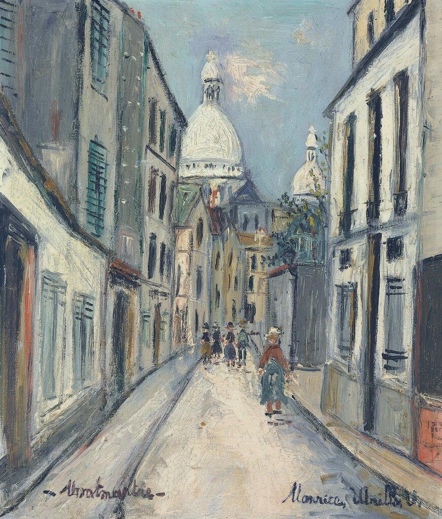 Rue Chevalier de la Barre at Montmartre, 1950.jpg