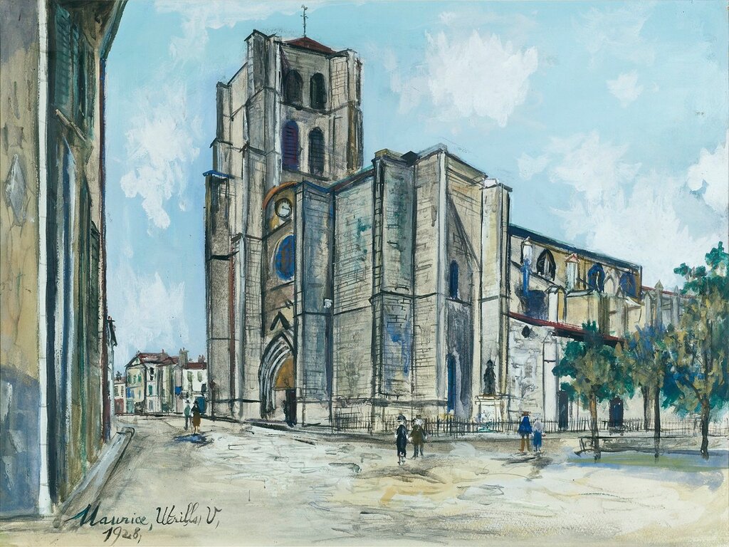 The Church Notre-Damm de Bonne-Esperance, (Montbrison, Loire), 1928.jpg