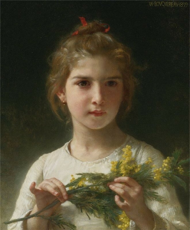 William Bouguereau Mimosa..jpg